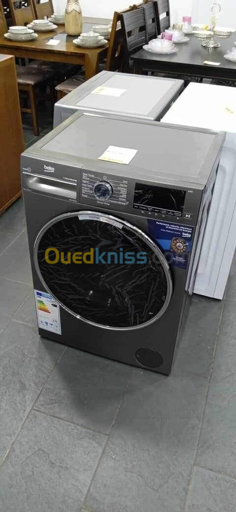 PROMO Machine à laver automatique Beko 8kg 1200tr/mn Gris 10ans garantie 