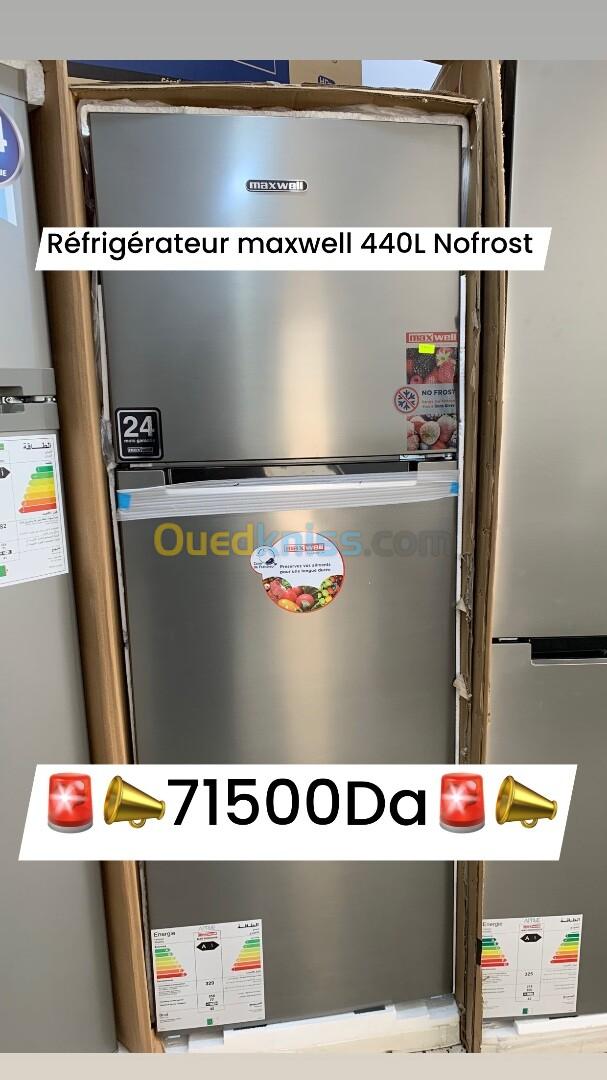 PROMO Des réfrigérateur MAXWELL 360L/ 440L/ 470L/ 460L/ 410L Gris/Inox  