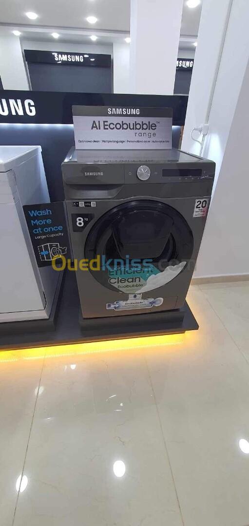 PROLO Machine à laver SAMSUNG AddWash 1400Tr/mn Wifi 8kg 76000Da/ 9kg 86000Da+غسول الملابس باطل 