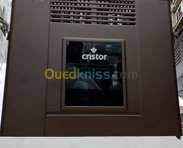 PROMO Chuaffage a Gaz CRISTOR 10Kw/12Kw/14Kw Noir et Marron