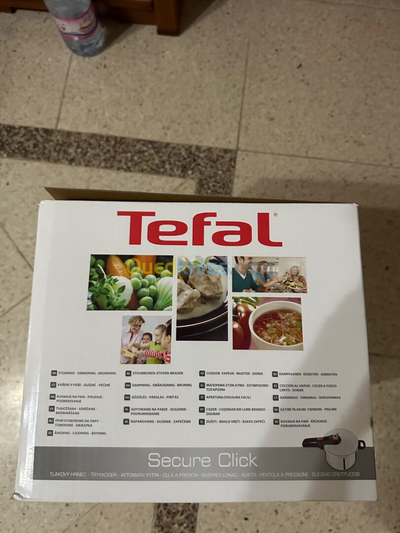 Cocotte minute tefal 6litres en acier inoxydable venu de France 