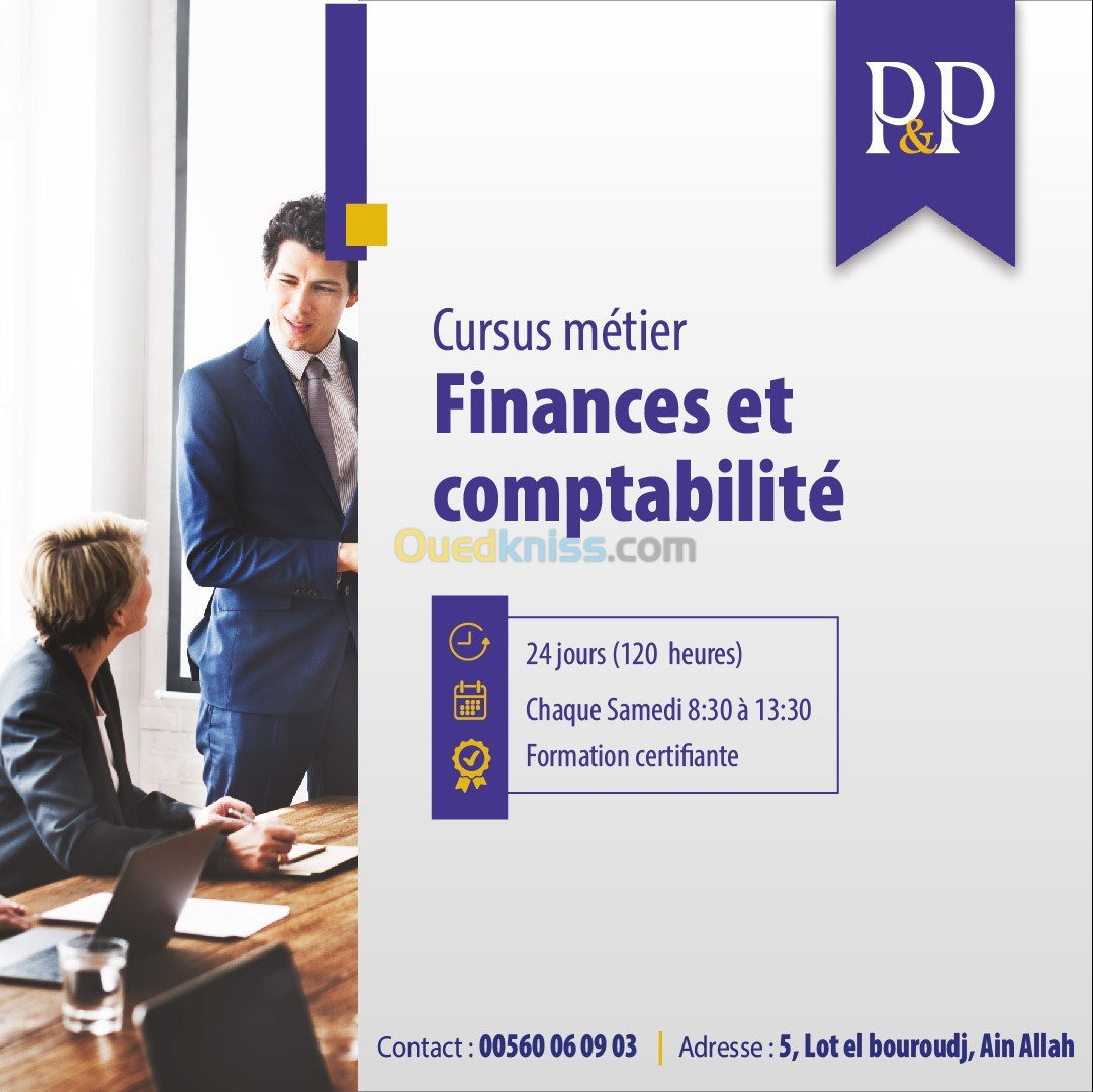 Formation comptabilité & Finance 06 mois 