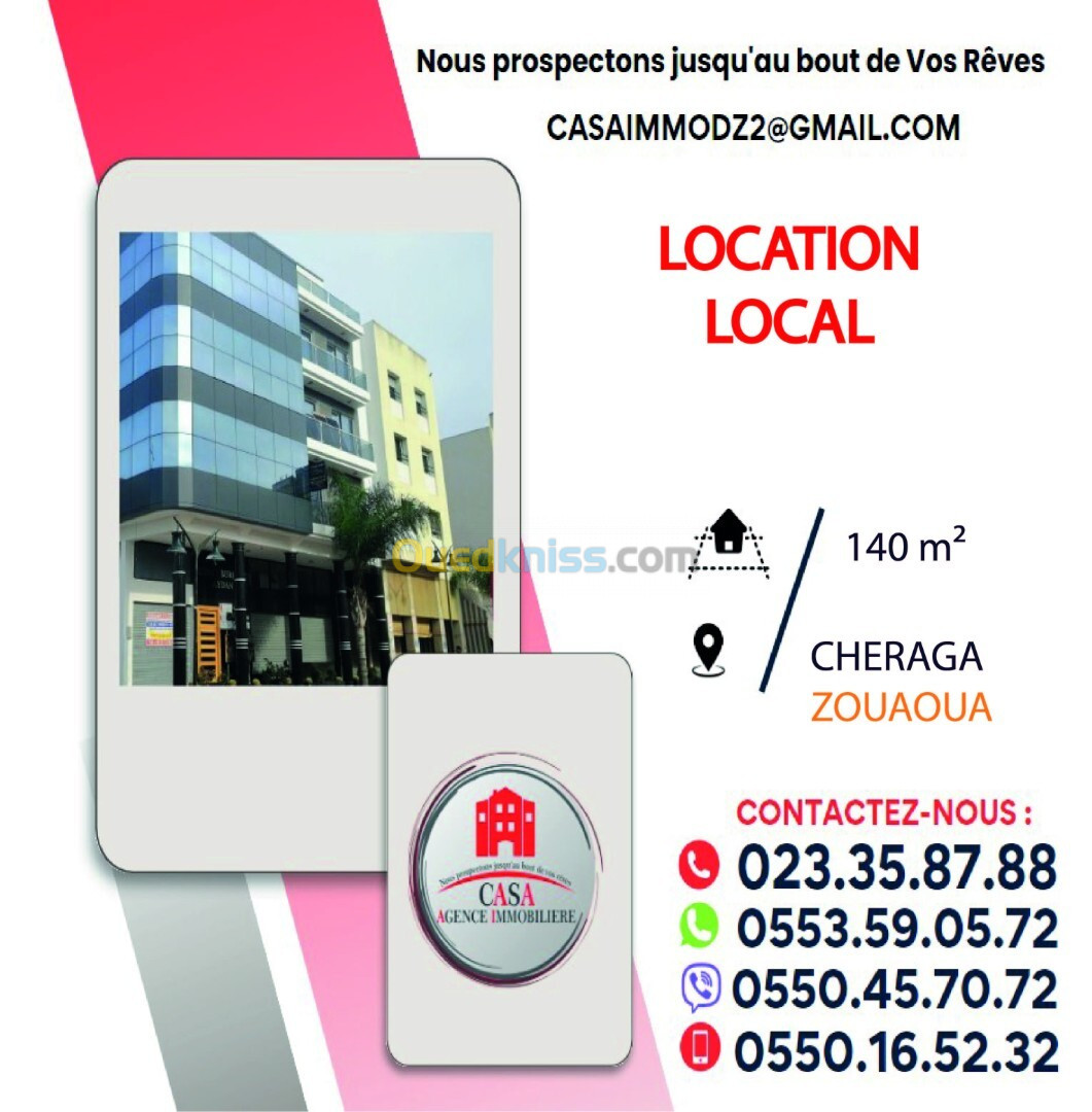 Location Local Alger Cheraga