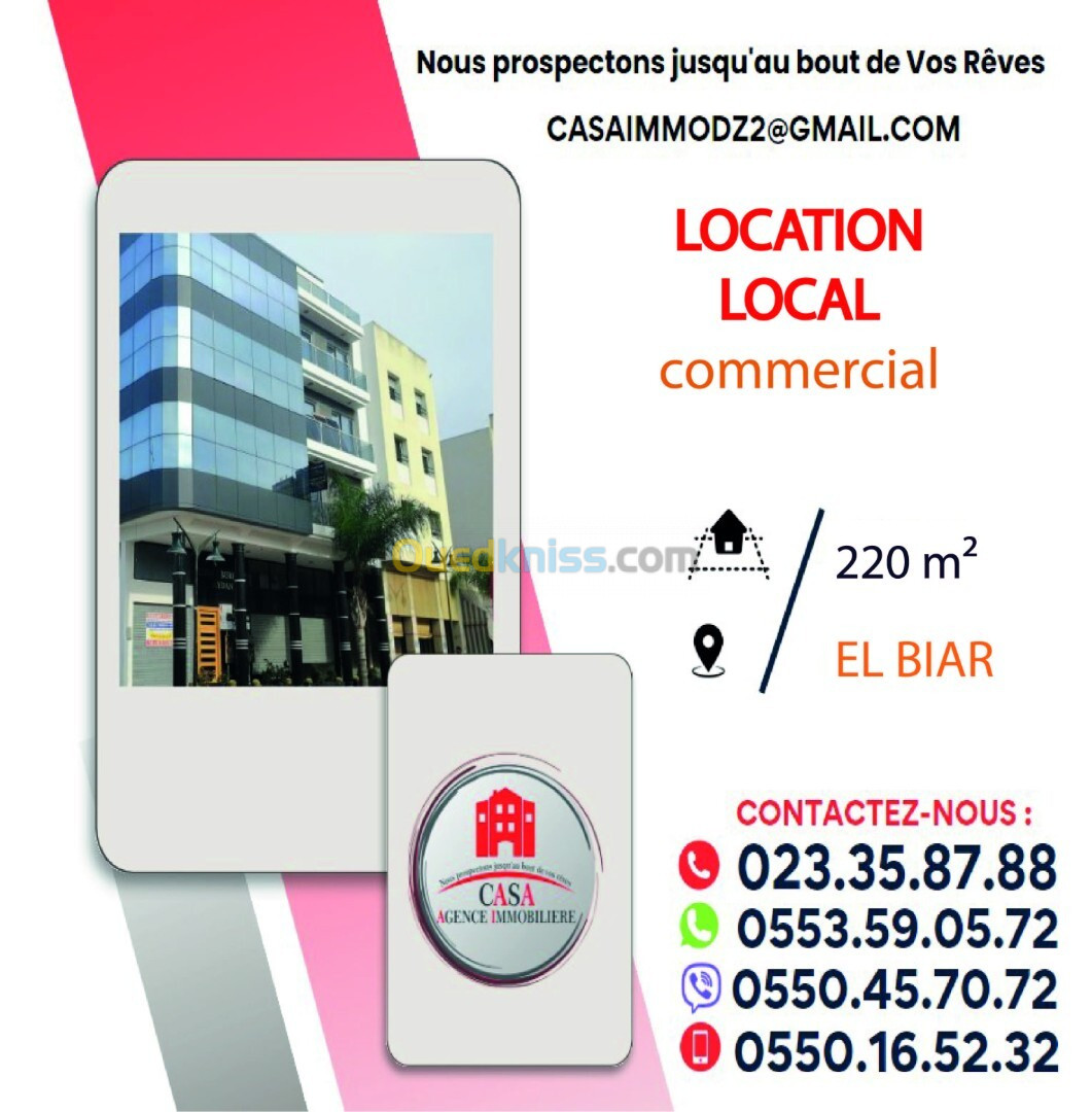 Location Local Alger El biar