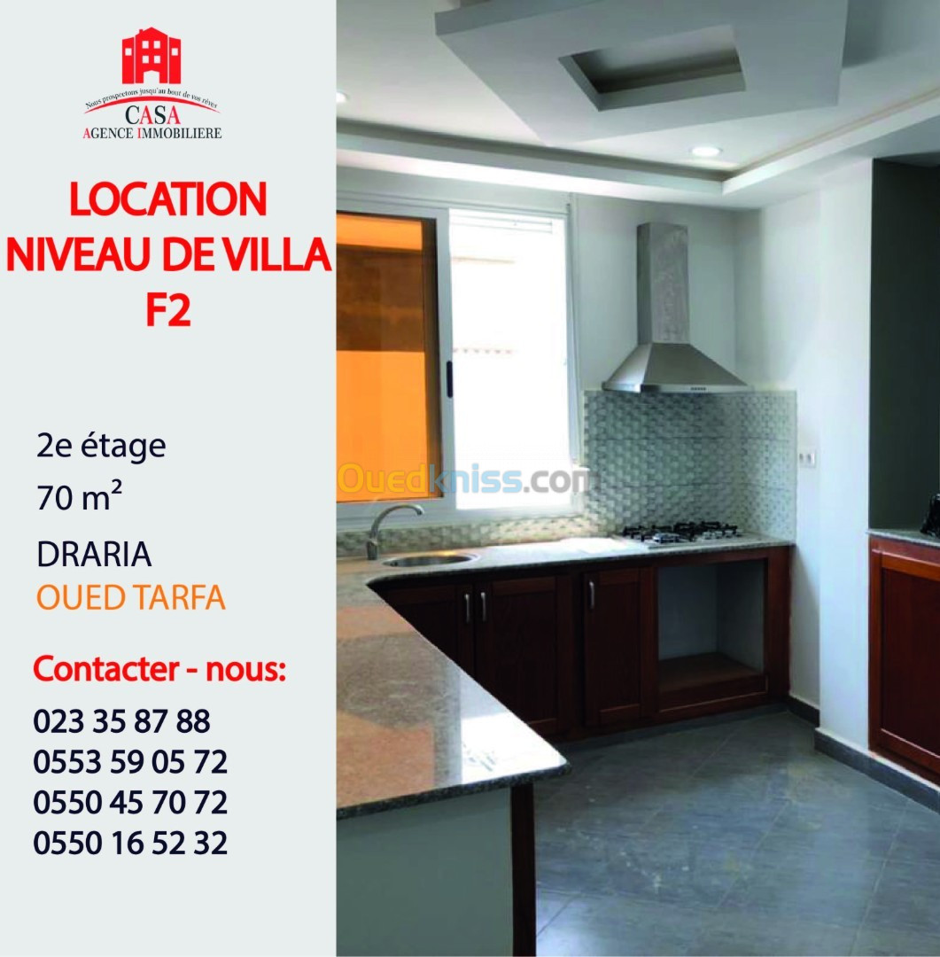 Location Niveau De Villa F2 Alger Draria