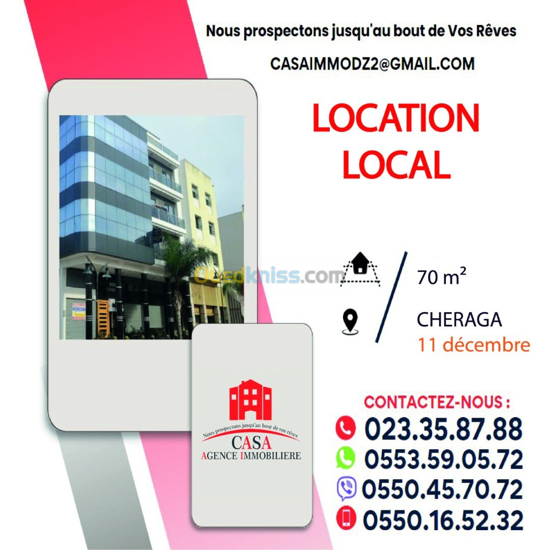 Location Local Alger Cheraga