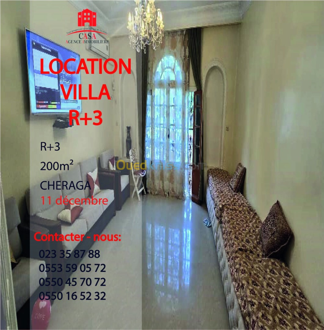 Location Villa Alger Cheraga