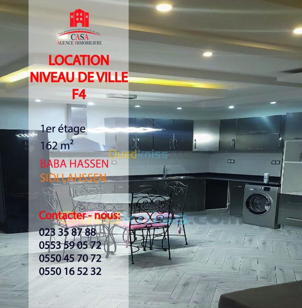 Location Niveau De Villa F4 Alger Baba hassen