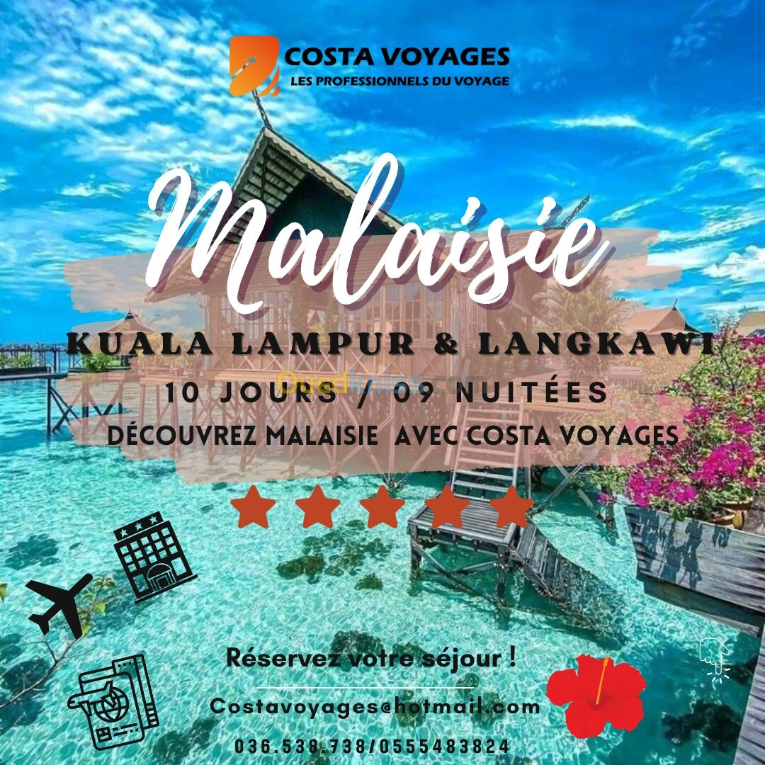 big promo!!! voyage organisé malaisie 