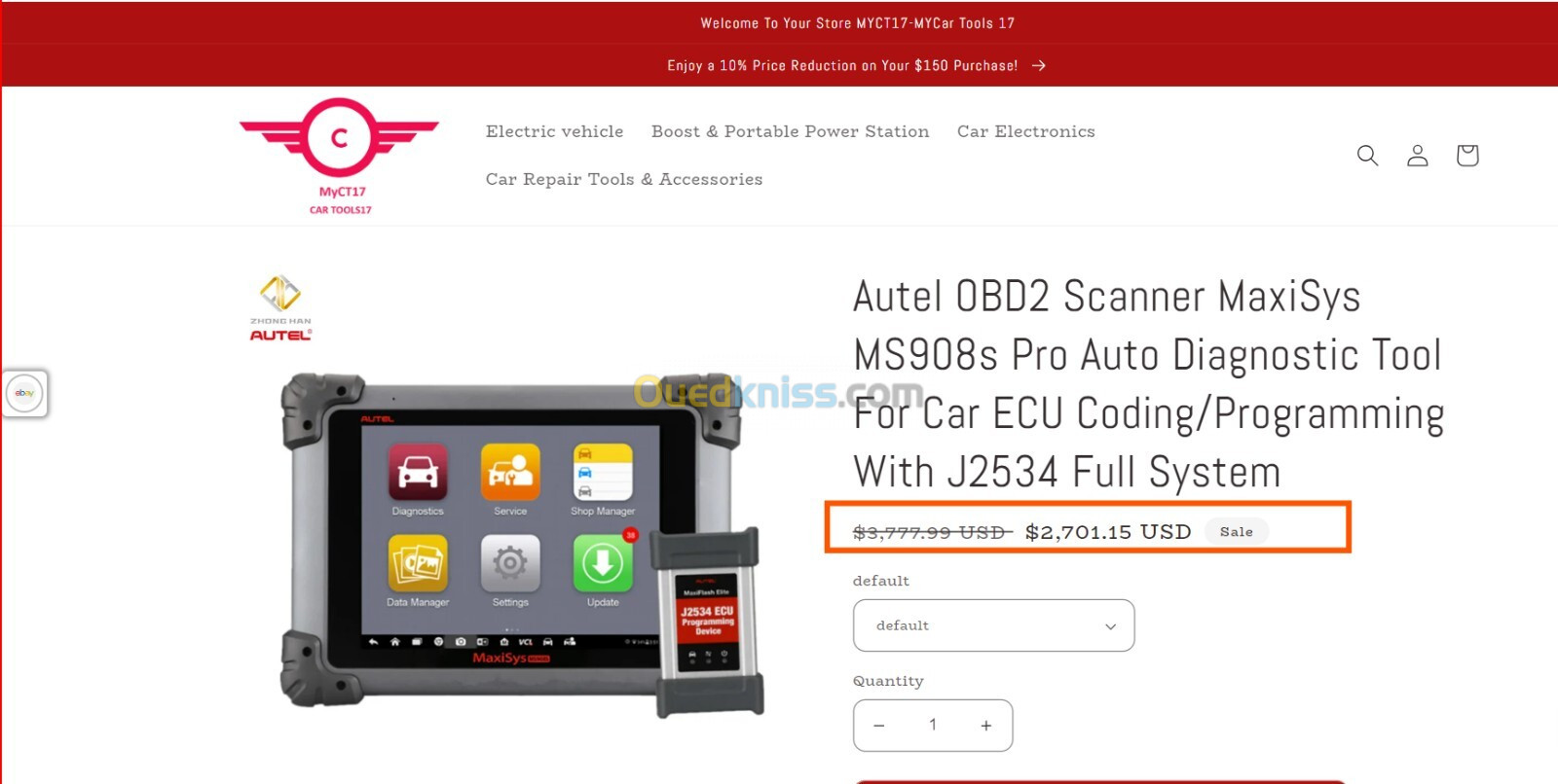 Autel OBD2 Scanner MaxiSys MS908s Pro Auto Diagnostic Tool For Car ECU Coding/Programming 