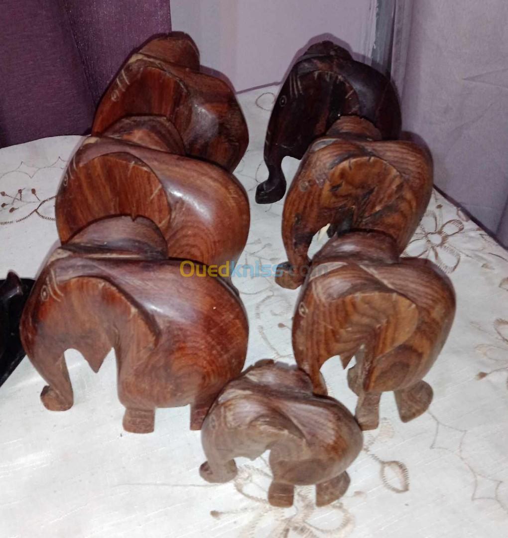  Bibelots Sculptures sur bois