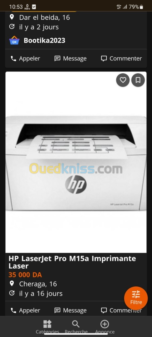 Hp jetpro laser m15a