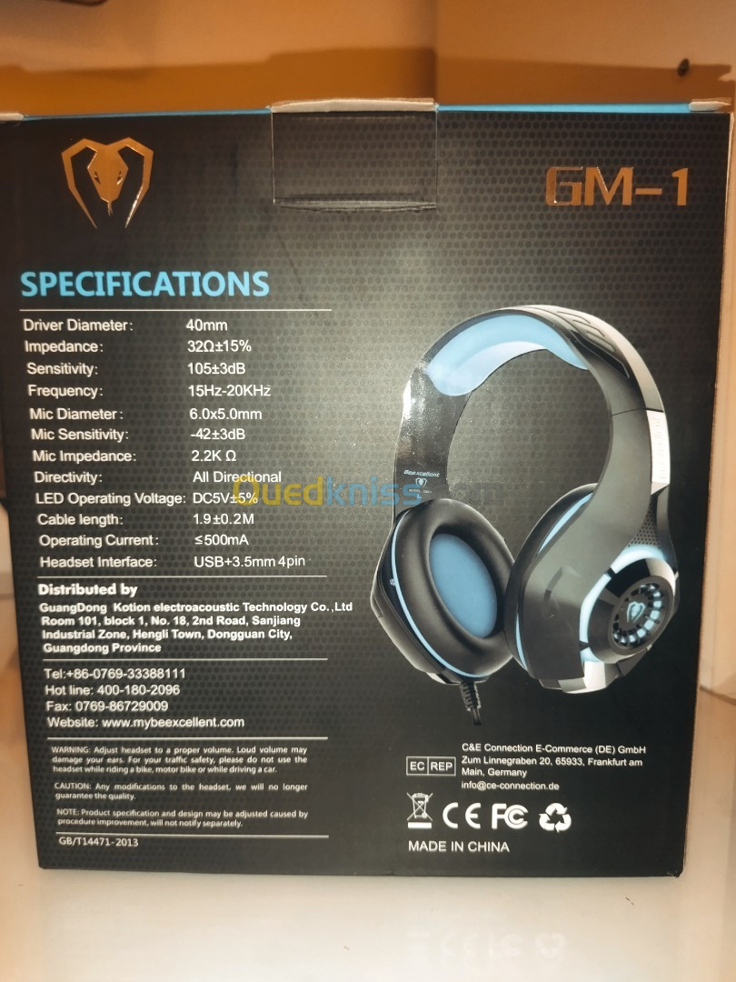 Beexellent pro gaming headset