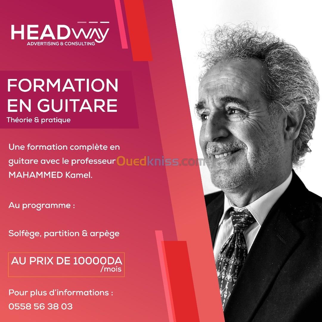 FORMATION EN GUITARE CLASSIQUE