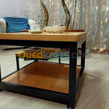 TABLE BASSE BOIS MASSIF