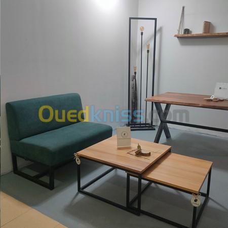 TABLE BASSE DUO BOIS MASSIF