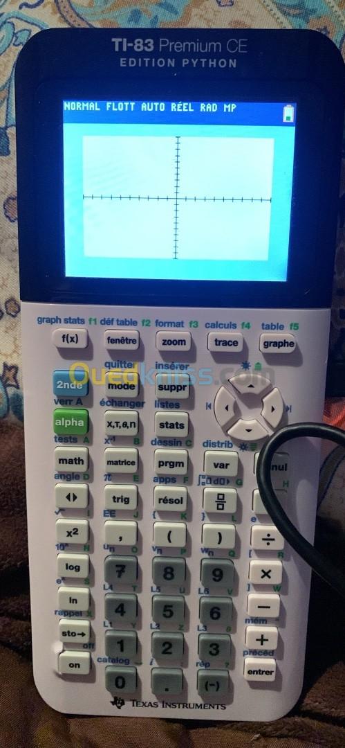 TI-83 instrument calculatrice graphique python