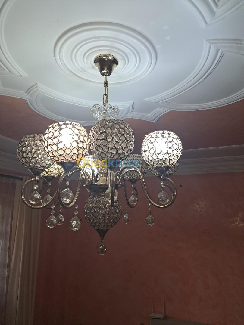 Lustre salon 9 lampe 