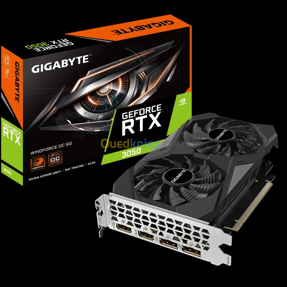 GPU RTX 3050 GIGABYTE 6GB