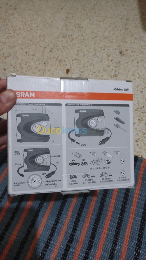 OSRAM rapid air essential 