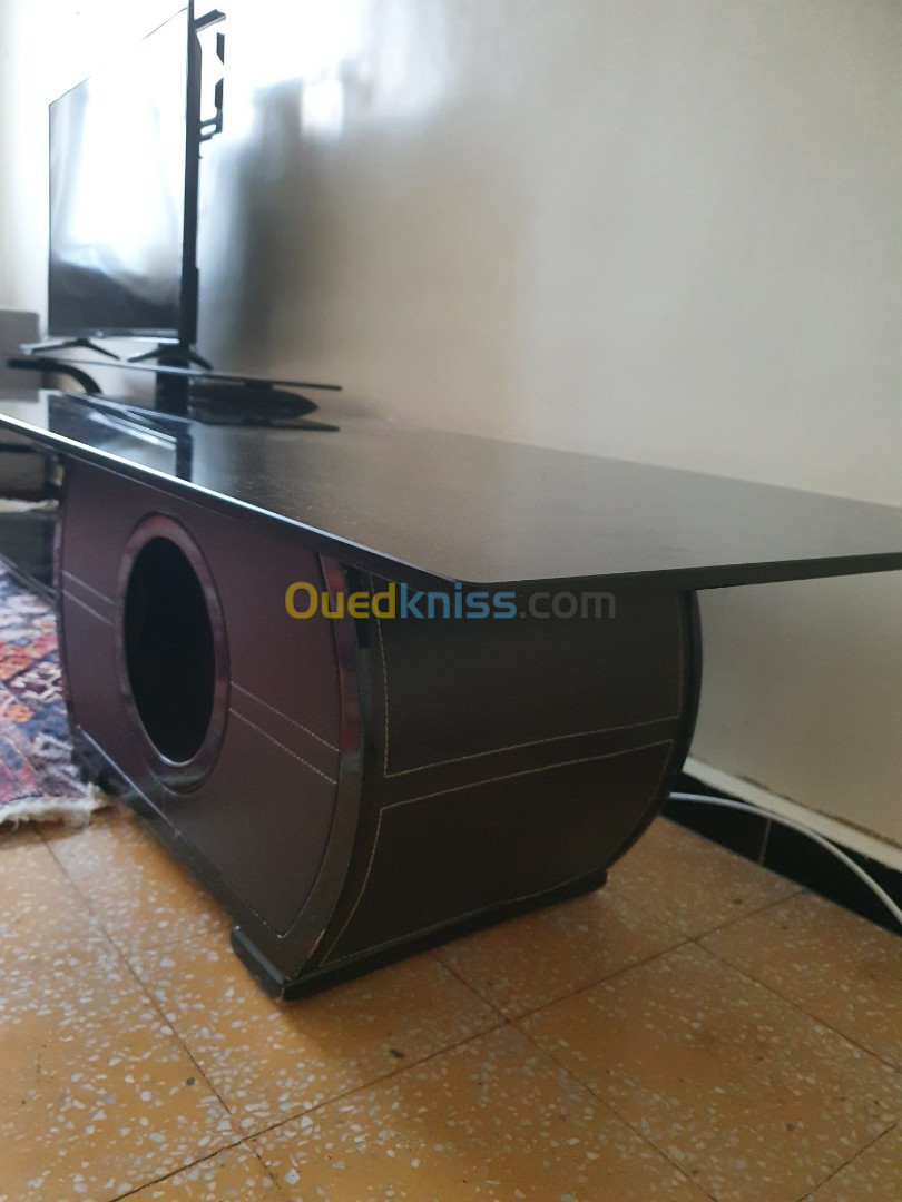 Salon L + Meuble TV + table basse 