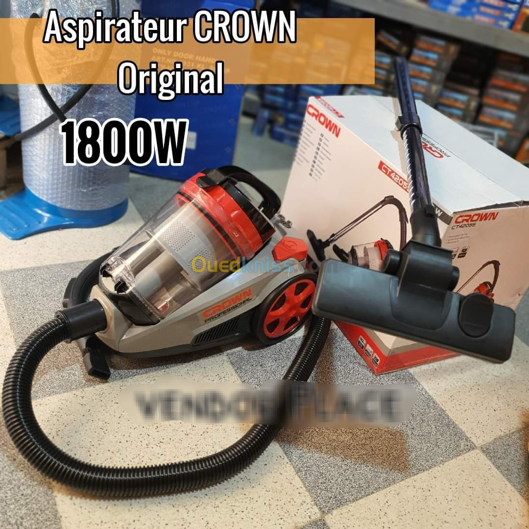 Aspirateur CROWN 1800W original 