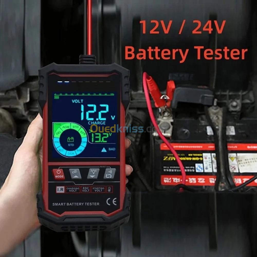 TOOLTOP ET2202 Testeur de batterie intelligent Écran couleur 3,2 pouces