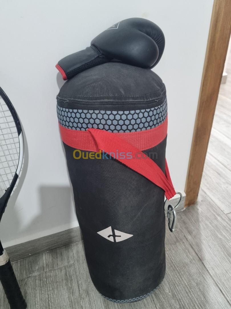 Sac de boxe avec gant de boxe Alger Alg rie