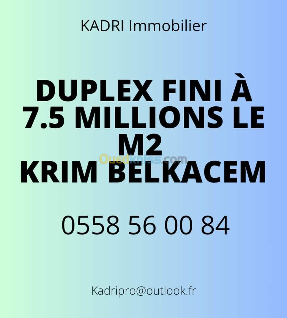 Vente Duplex F5 Tizi Ouzou Tizi ouzou