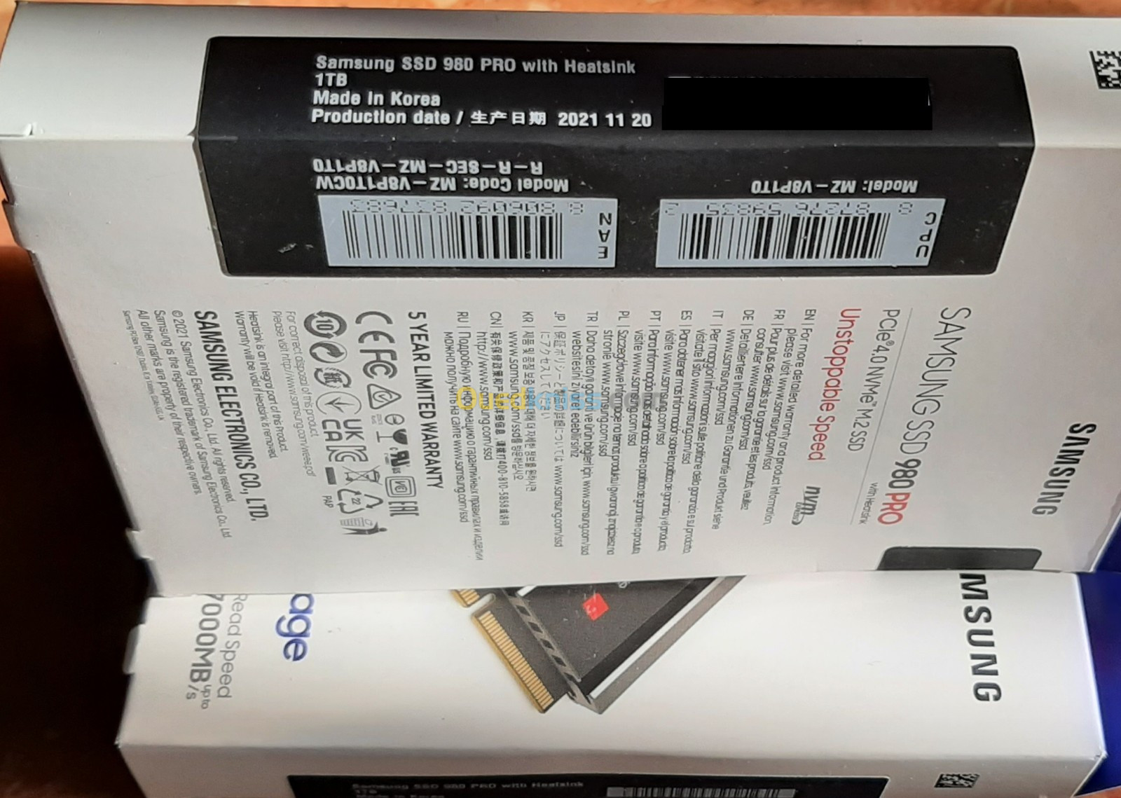 Samsung 980 Pro 1To Gen 4 SSD Nvme - PS5 (avec Dissipateur) - Algiers  Algeria