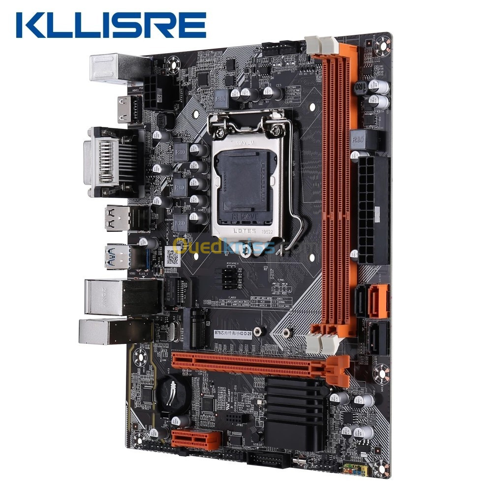 Bundle: Motherboard Kllisre B75 +CPU+RAM