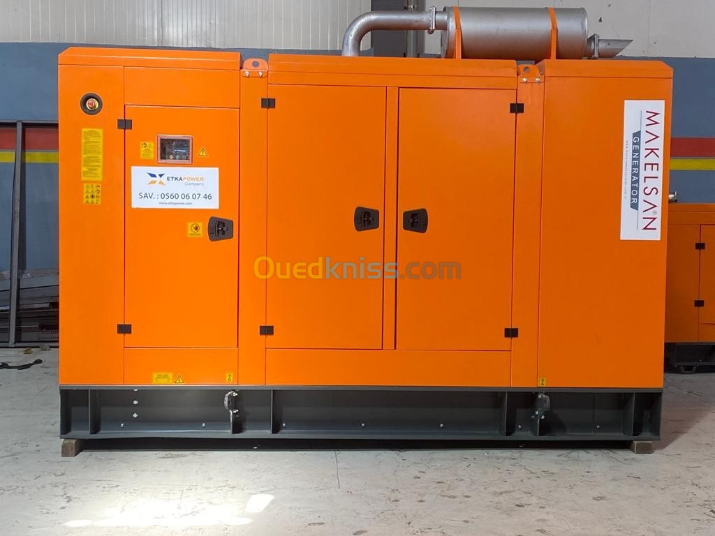 GROUPE ÉLECTROGÈNE 165KVA RICARDO / makelsan -