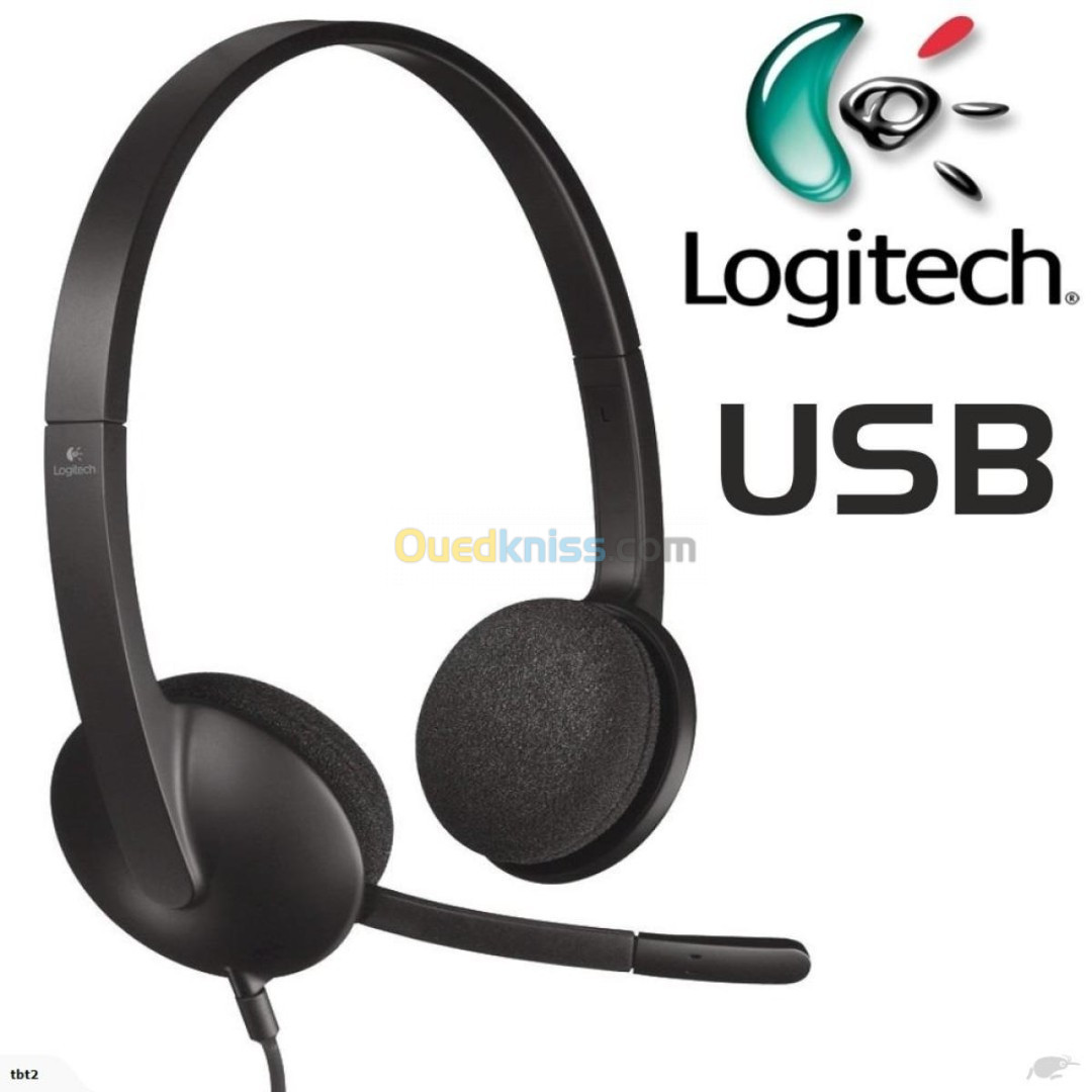 CASQUE LOGITECH H340 USB PRO