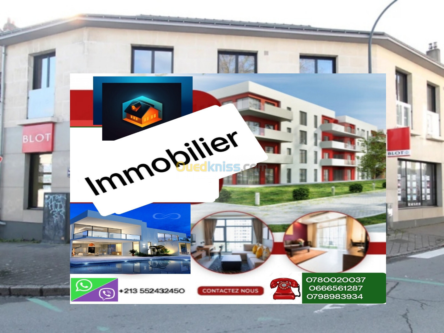 Cherche achat bien immobilier Oran Oran