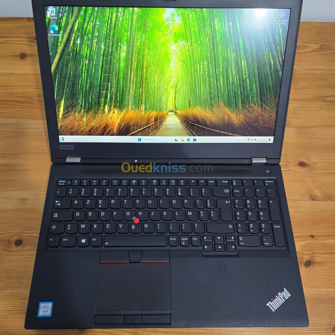 Lenovo ThinkPad P52 Workstation | i7-11850H RAM 64Go 512Go SSD 15.6" NVIDIA Quadro P2000