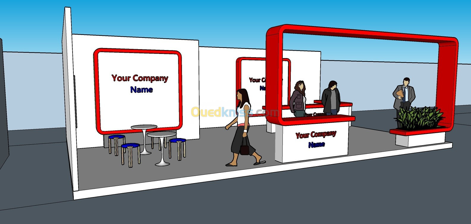 CONCEPTIO ET REALISATION STAND D'EXPOSITION "SALON ET FOIRE"