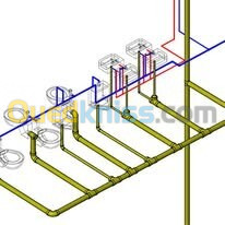 Bureau d'études techniques et d'ingénierie-Etudes HVAC-Climatisation-Chauffage-Ventilation-Plomberie sanitaire-réseau anti incendie-