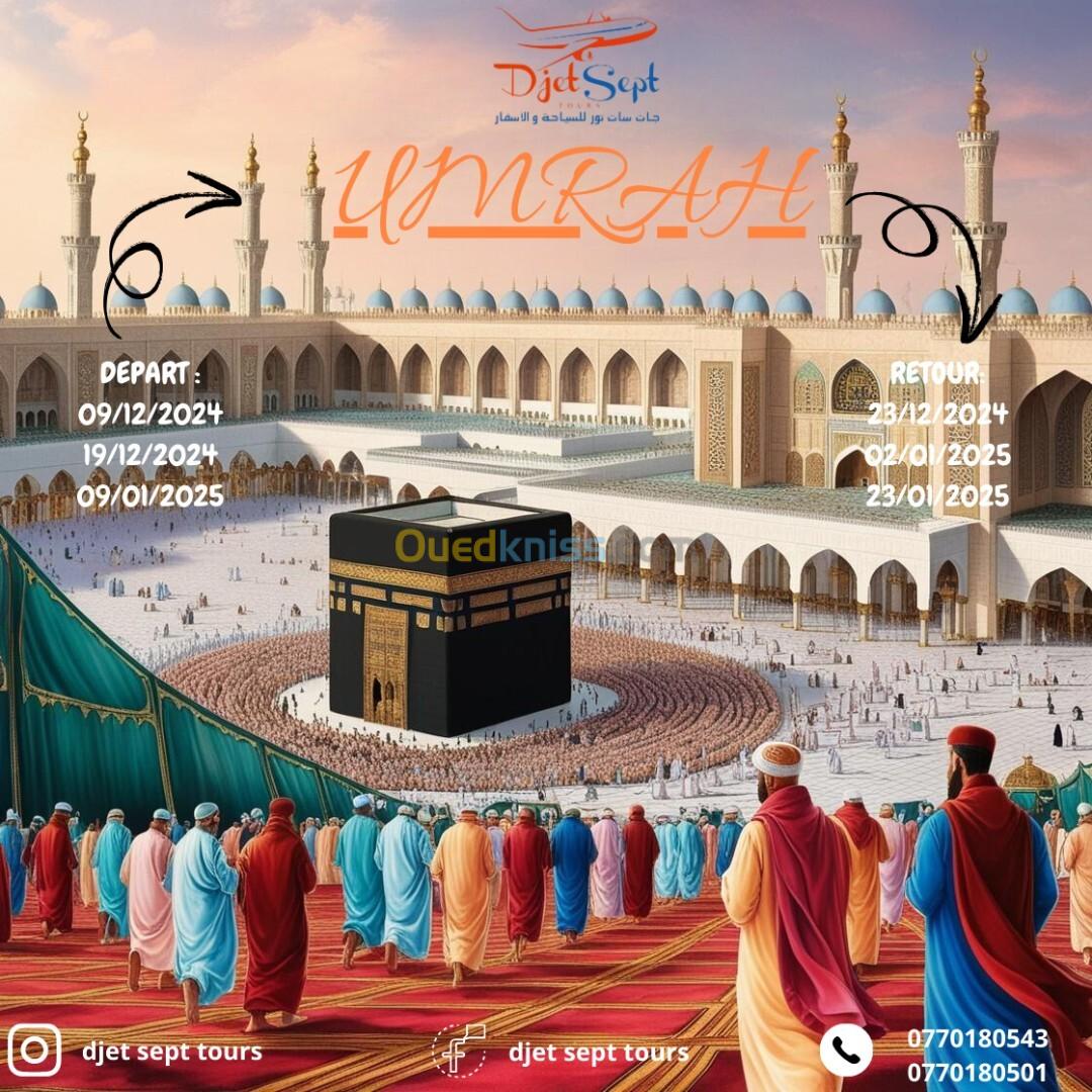 umrah decembre / janvier