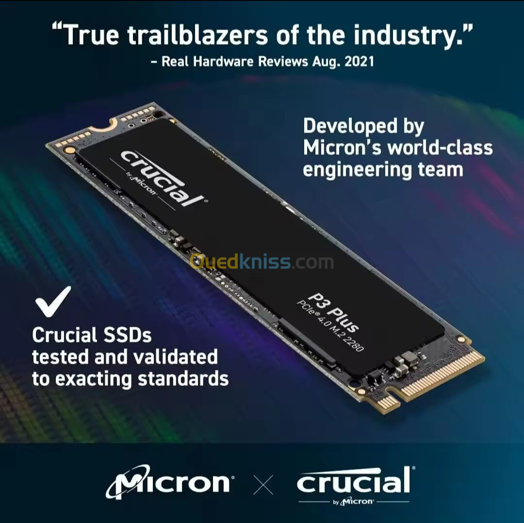 crucial 1TB SSD M.2 2280 NVME Gen4