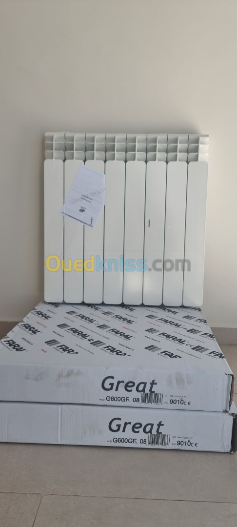 radiateur chauffage central MARQUE FARAL ITALIENNE 100 %