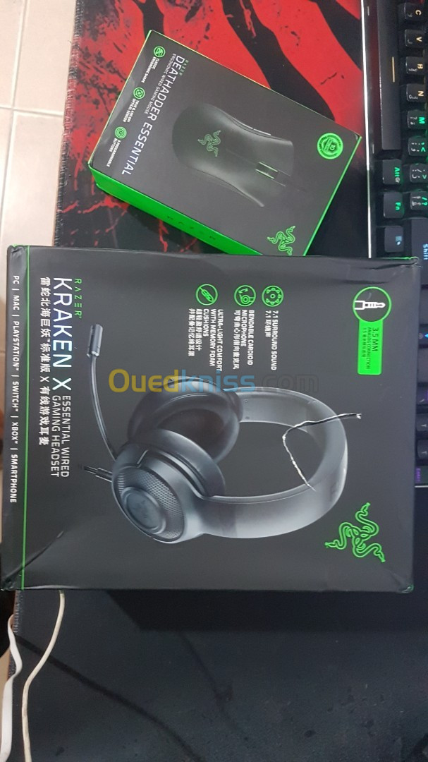 Razer Kraken X Essential Gaming