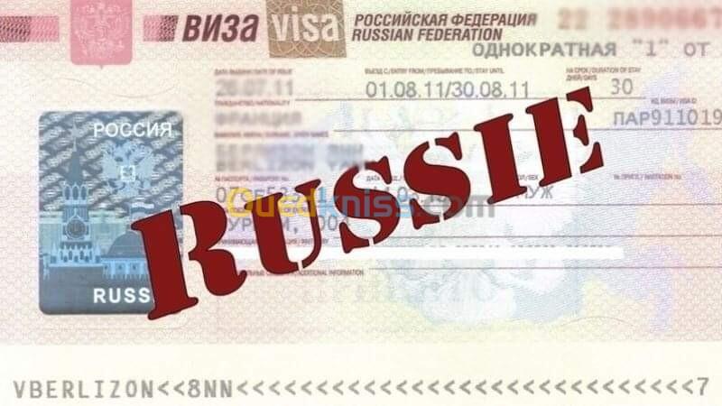 VISA RUSSIE 100/100