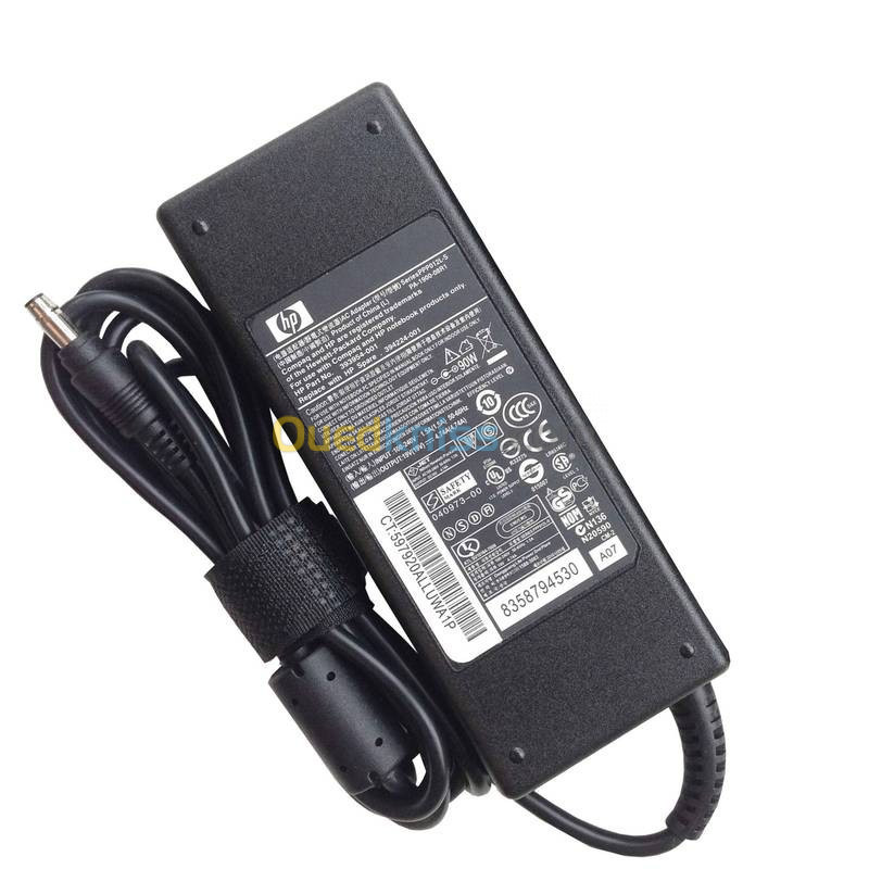 Chargeur Originel  PC Portable HP COMPAQ 19V 4.74A Connecteur: 4.8 * 1.7mm 90W