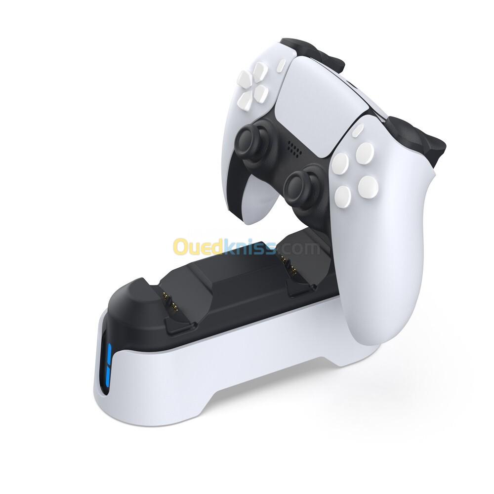 Station de Charge 2 Manette pour Manette PS5 & Manette Edge TP5-1501S DOBE