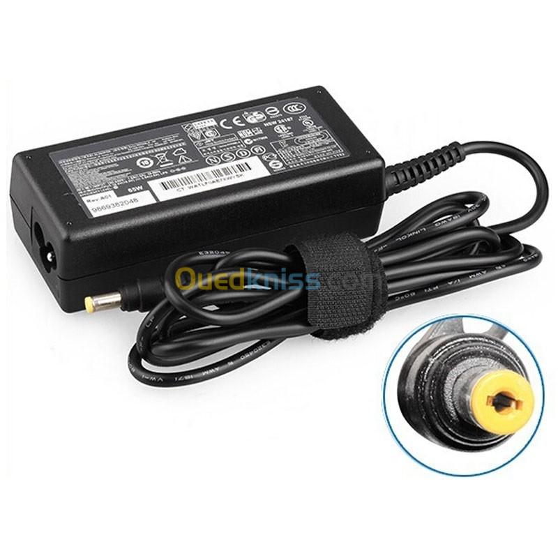 Chargeur Compatible PC Portable HP COMPAQ 18.5V 3.5A Connecteur: 4.8 * 1.7mm 65W