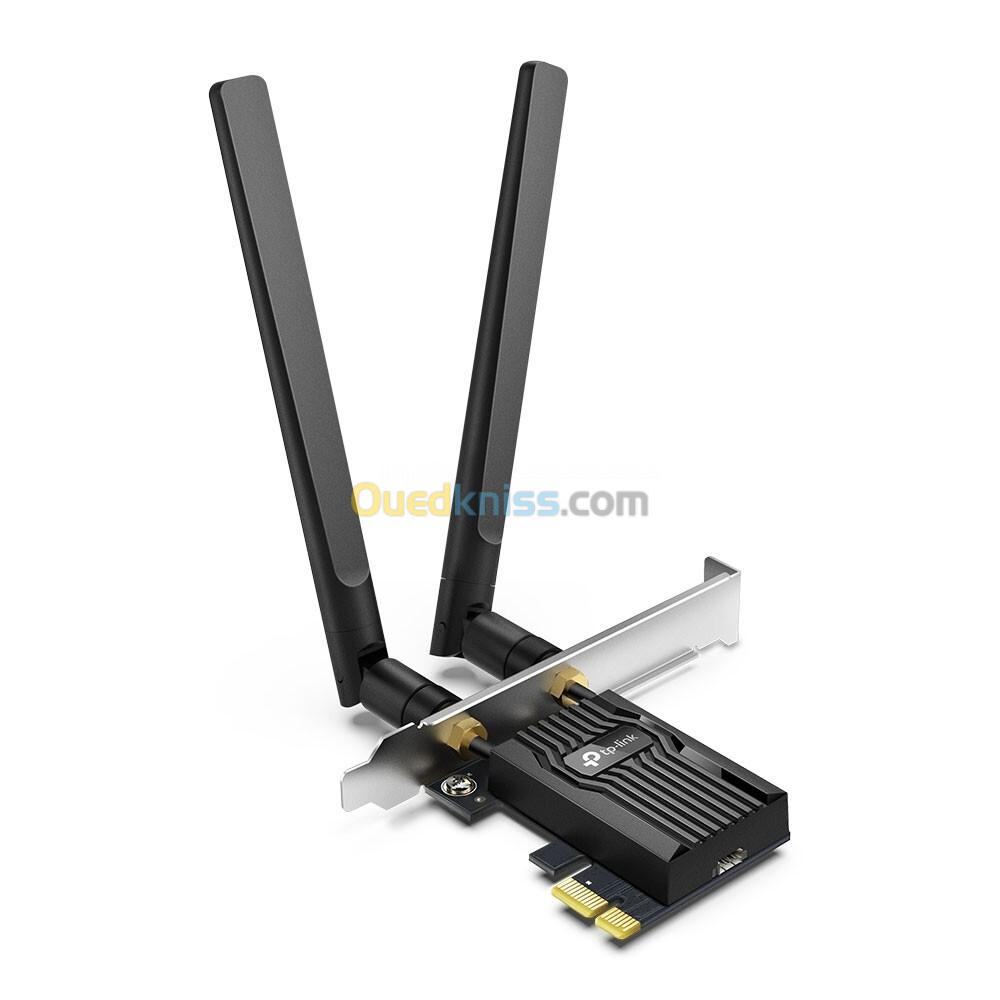 Adaptateur PCIe WiFi 6 AX3000 Bluetooth 5.2 Archer TX55E TP-Link