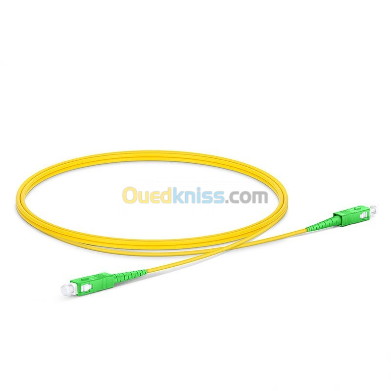 Câble Fibre Optique (jarretière Optique) SC/APC à SC/APC pour