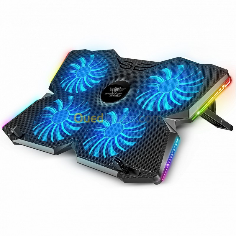 Refroidisseur Professional AIRBLADE 500 RGB Pour Pc Portable Jusqu'à 17" SOG-VE500RGB 