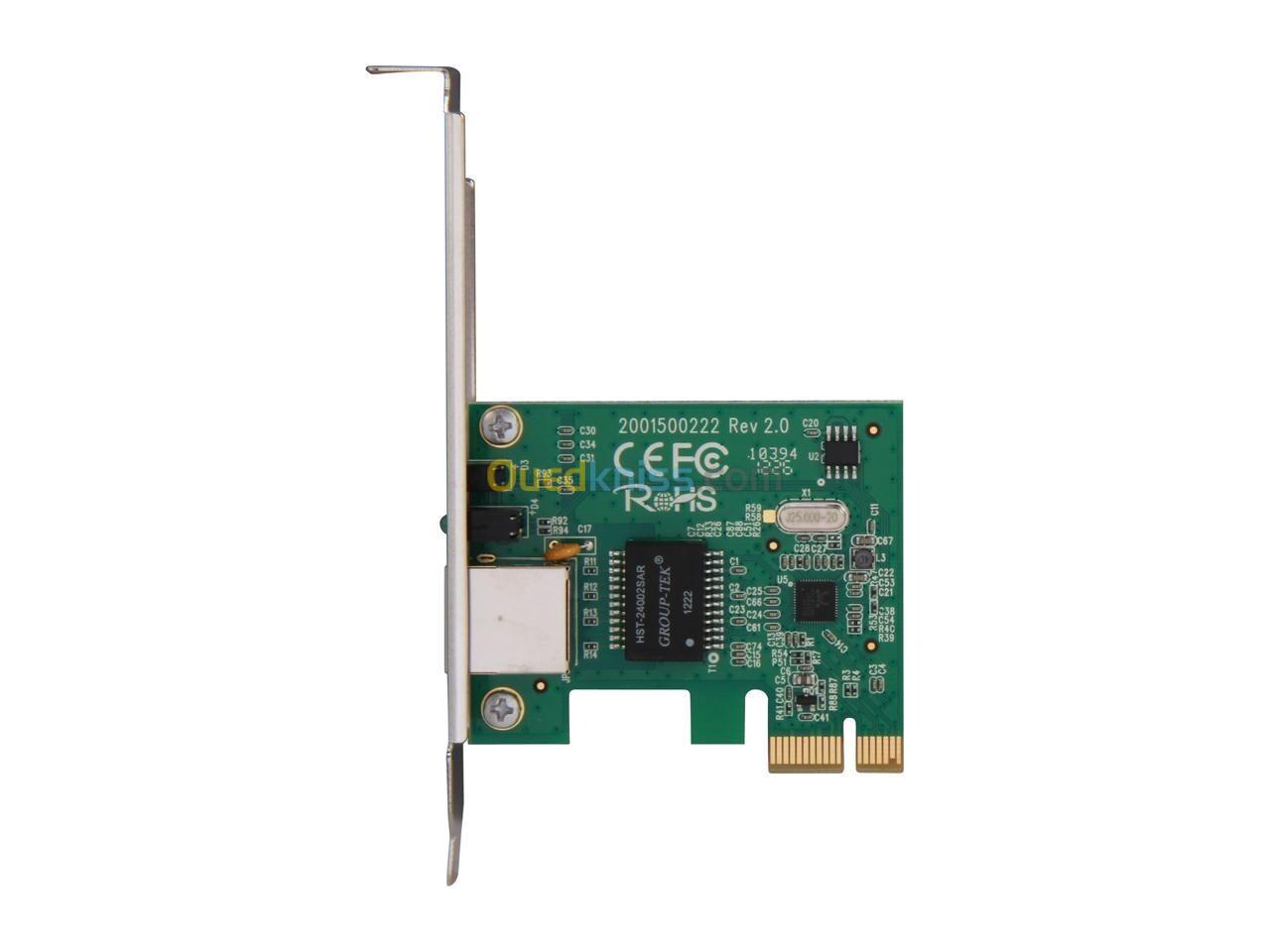 Carte Réseau RJ45 PCI Express Gigabit 10/100/1000Mbps TG-3468 TP-Link