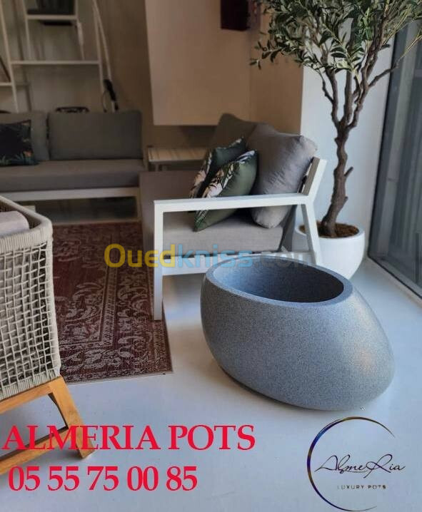 luxury pots des fleurs HAUTE GAMME PETRA COLLECTION 